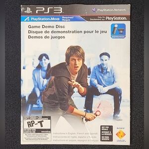Sony PS3 PlayStation Move Game Demo Disc